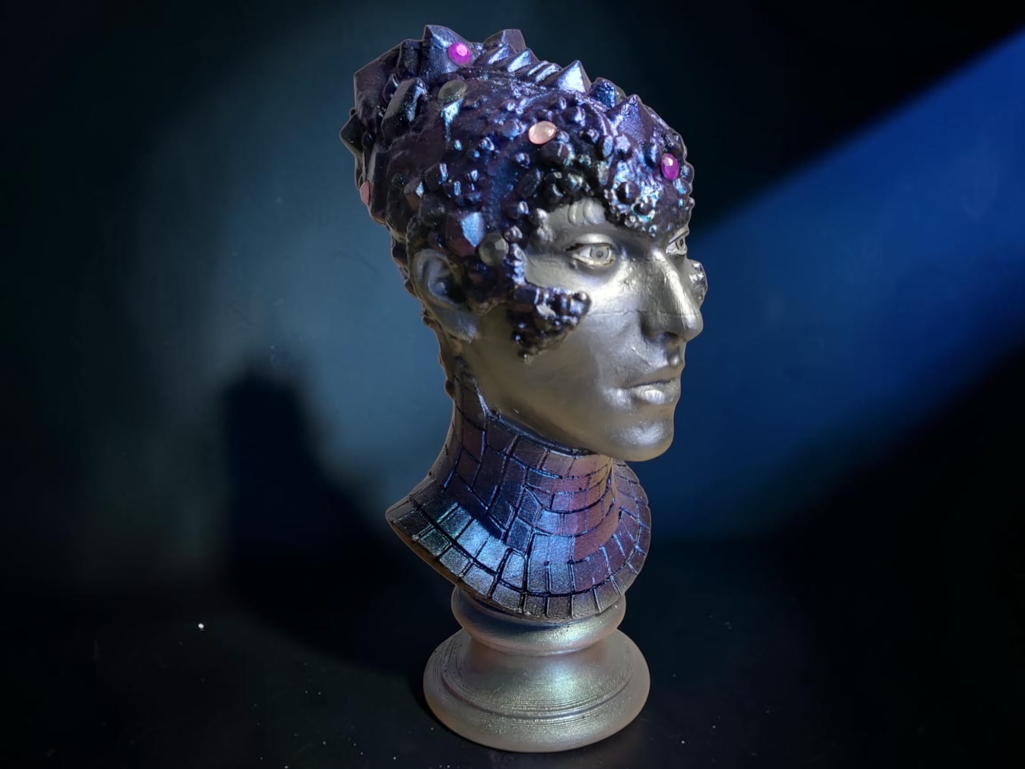 Female Alien Bust sculpture